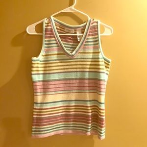 Vintage sleeveless top